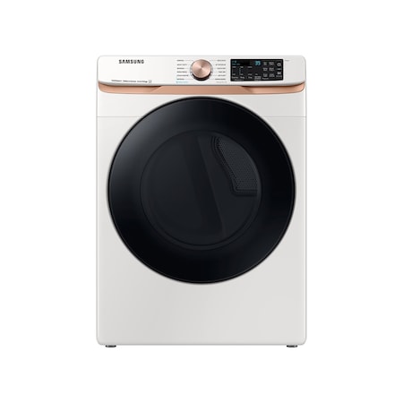 Samsung 7.5 Cu. Ft. Smart Electric Steam Sanitize+ Dryer with Wi-Fi and Sensor Dry DVE50BG8300EA3